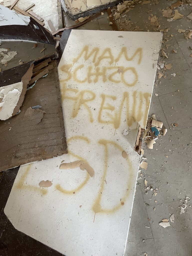 opuszczona szkoła, Osiny, województwo lubelskie - relacja z 02.2024, zdjęcie 18