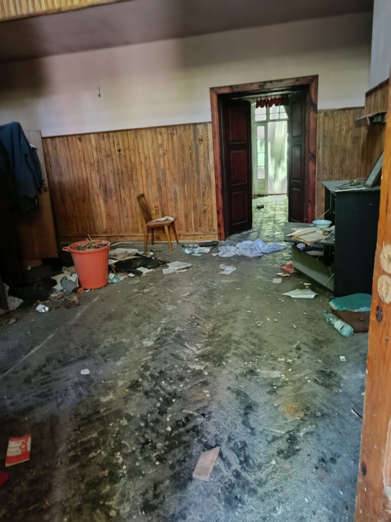 Opuszczony stary pałac, Trzcianka, województwo łódzkie - relacja z 05.2024, zdjęcie 23
