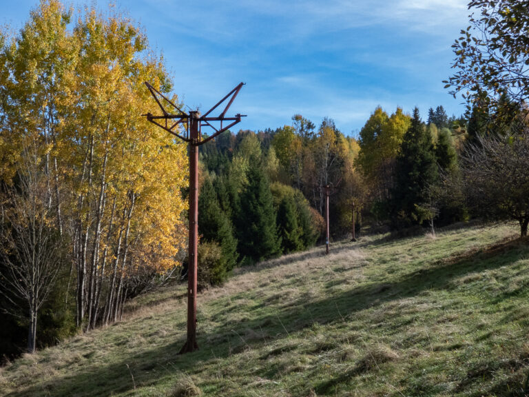 Wyciąg narciarski, Rycerka dolna, województwo śląskie - relacja z 10.2024, zdjęcie 11