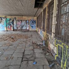 Opuszczony dworzec PKP Elbląg
