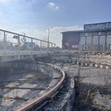 OPUSZCZONA LOKOMOTYWOWNIA Katowice