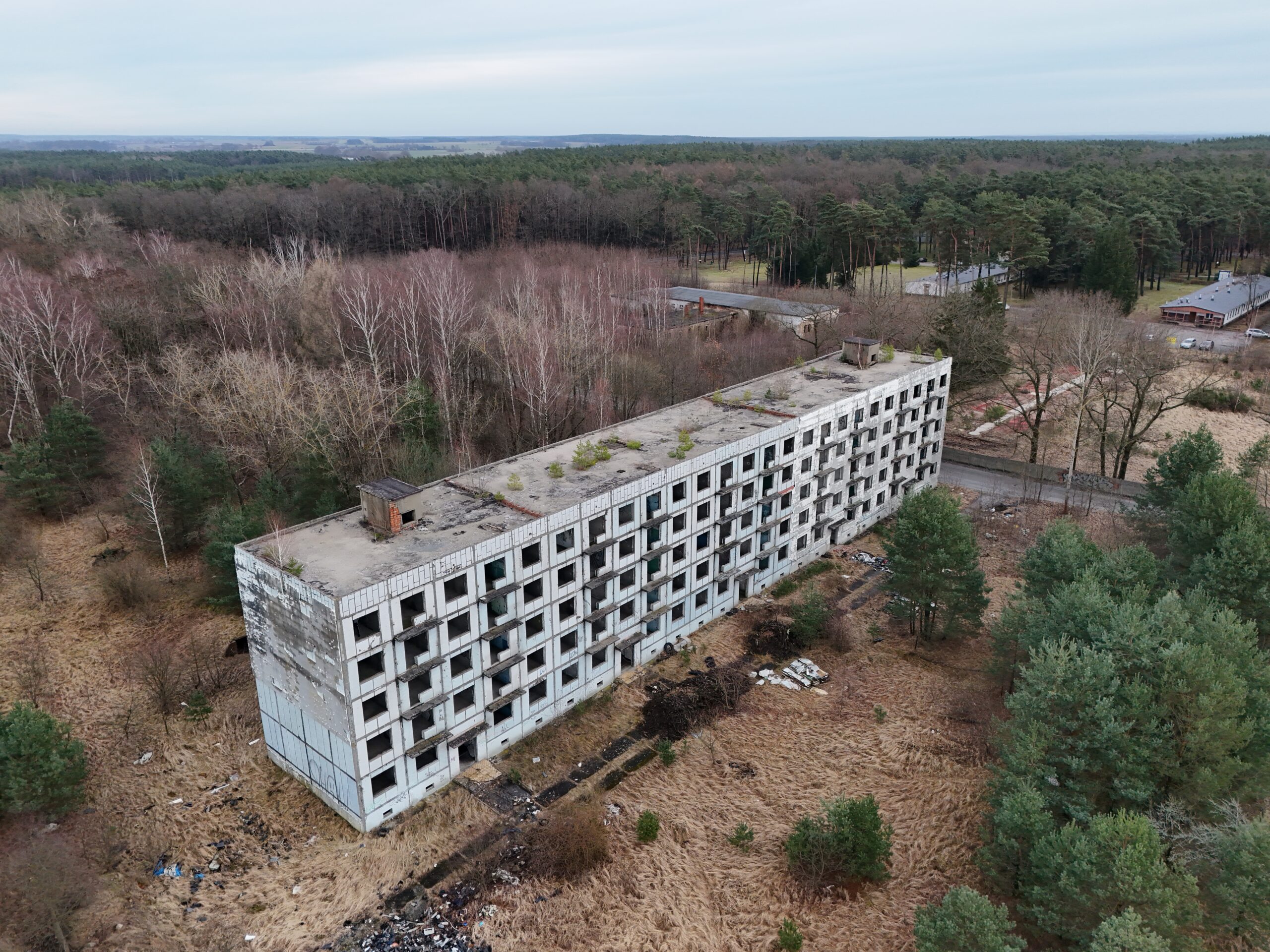 Poradziecki blok i bunkry, Chocianowiec, województwo dolnośląskie