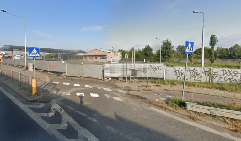 Niezrobiona Stacja Benzynowa w Warszawie, Warszawa, województwo mazowieckie - zdjęcie 1