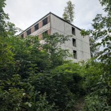 Opuszczona bursa szkolna Katowice