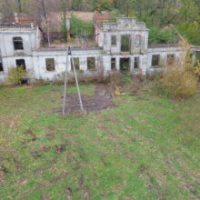 Ruiny pałacu w Janowicach Janowice