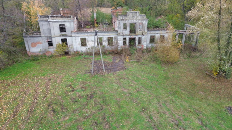 Ruiny pałacu w Janowicach, Janowice, województwo łódzkie - relacja z 10.2025, zdjęcie 9