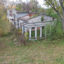 Ruiny pałacu w Janowicach Janowice