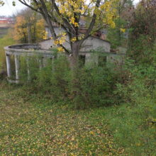 Ruiny pałacu w Janowicach Janowice