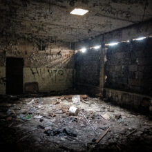 Opuszczona bursa szkolna Katowice