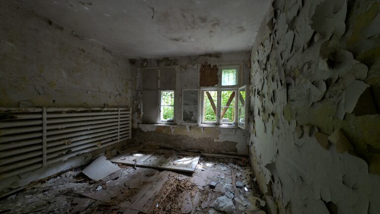 Opuszczone budynki szpitala psychiatrycznego srebrniki, Gdańsk, Gdańsk - relacja z 01.2026, zdjęcie 14