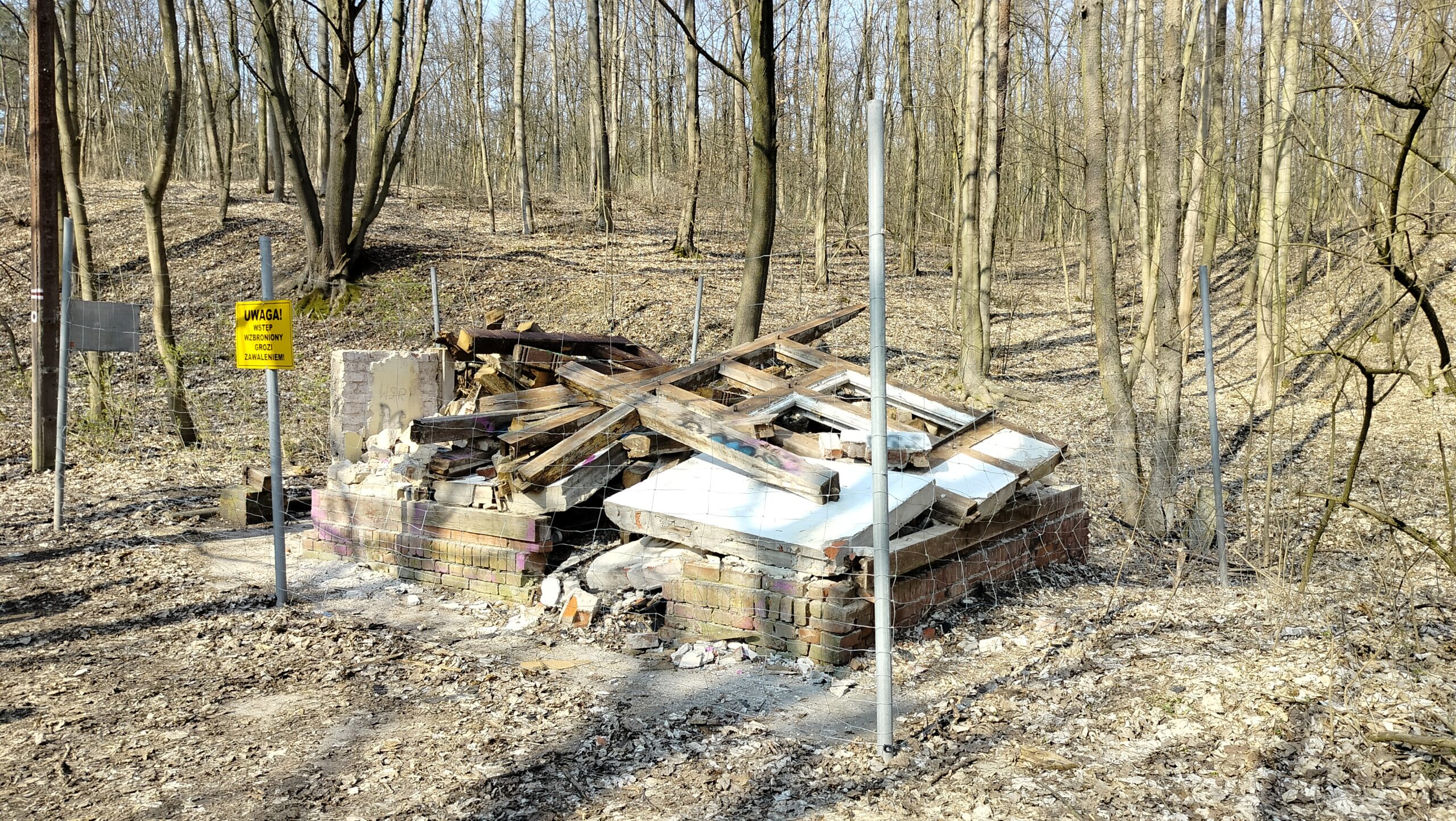 Dworzec kolei – Osowa Góra, Krosinko, województwo wielkopolskie