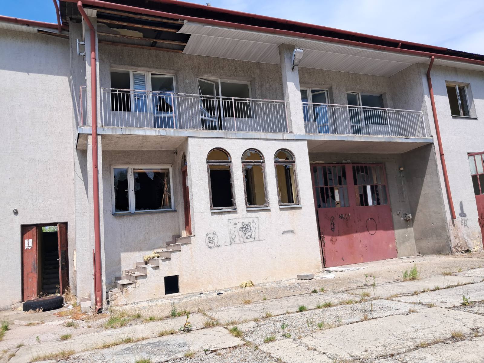 Opuszczony dźwigmar Tarnobrzeg