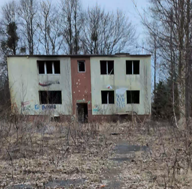 Opuszczone budynki techbud Osielsko