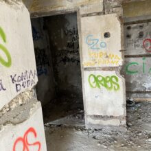 Ruiny domu na kiedrzynie Częstochowa