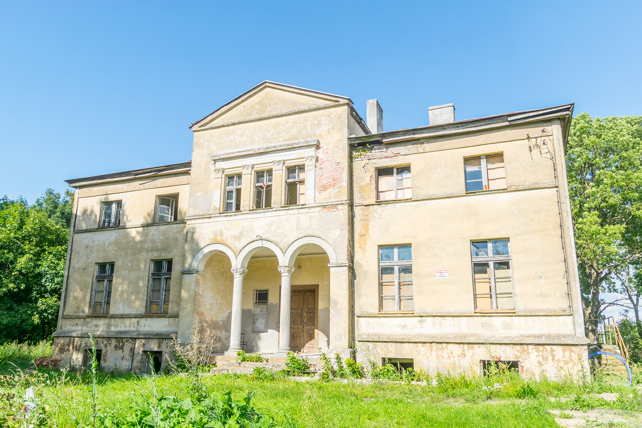 Pałac w Wierzchucinku., Wierzchucinek, województwo kujawsko-pomorskie